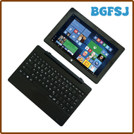 BGFSJ 2022 New 10 inch 2 in 1 Laptop/Tablet PC IPS Touch Screen 2GB 32GB/64GB WiFi Dual Cameras Windows 10 Tablet Netbook HJTYE