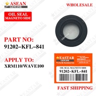 Motorcycle Kick Oil Seal for Xrm110/Wave100 91202-KFL-841 13.8x24x5