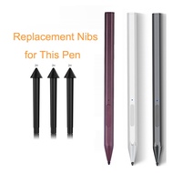 3Pcs High Sensitivity Pen Nib Replacement Durable Stylus Pen Tip 2H For Microsoft Surface Pro 2017 7 6 5 4 Book/Studio/Go 1 2