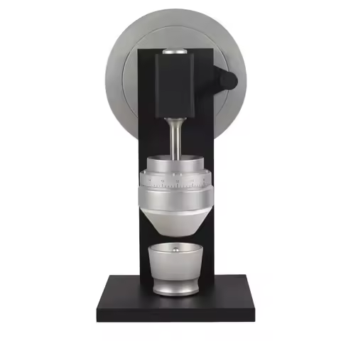 Professional 83mm Italian Burr Hand Coffee Grinder - Manual Espresso Maker, Low Retention for Home &