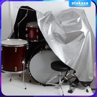 [Etekaxa] Drum Set Dust Cover, Electric Drum Cover, 78.74'' X 98.43'', Weather Resistant Waterproof 420D Oxford Fabric for