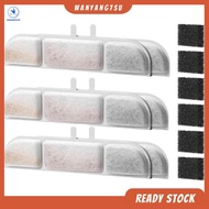[wanyang7su.ph] Water Fountain Replacement Filters for 84oz/2.5L Pet Water Fountain Filter Triple Fi