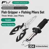 Fish Lip Gripper Clip Stainless Steel Fish Control Gripper Fish Lip Clamp Pliers Stainless
