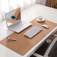 ☇☋ YuBeter Large Mouse Pad Cover Office Bedroom Big PC Computer Mousepad Desktop Keyboard Mat Cushion Non-Slip Waterproof PU Cork