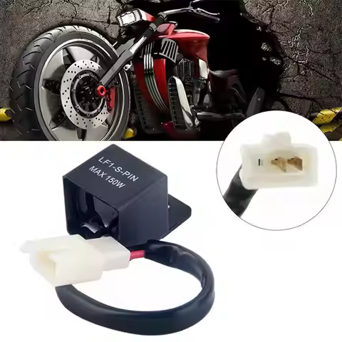 Car Motorcycle Switch Adjustable Led Turn Signal Indicator Blinker Light Flasher Relay For R1 R6 Fz1