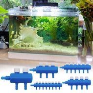 Aquarium Air Flow Control Valve Distributor Hose Splitter Fish Tank Airline Tube Split-flow Connecto