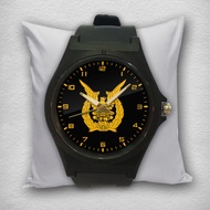 Jam Tangan Custom Logo TNI AU 002 Terbaru