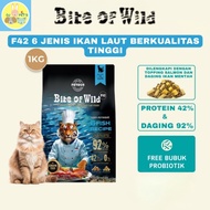 Bite of Wild F42 1kg - 100% Holistic Premium Dry Cat Food Grainbebas