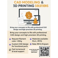 🛠️CAD & 3D Printing Solutions (SolidWorks 3D Design | 3D Printing Services)