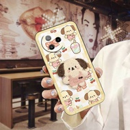 Back Cover Shockproof Phone Case For infinix X676B/Note12 Pro 4G/NFC Plush Cute Cloth Patch Full wra