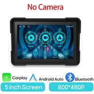 JRBAS Apple ไร้สาย Carplay Android รถยนต์รถมอเตอร์ไซค์ Motopantalla Para Motocicleta นำทางด้วย GPS ก