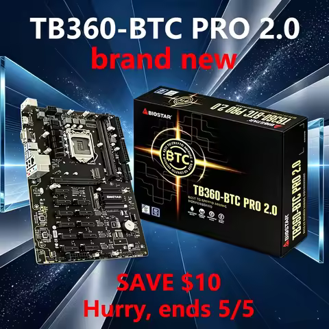 BIOSTAR TB360-BTC PRO 2.0 placa mãe LGA 1151 motherboard CPU i9-9900K i7-9700K i5-9600K i3-9100 i7-8