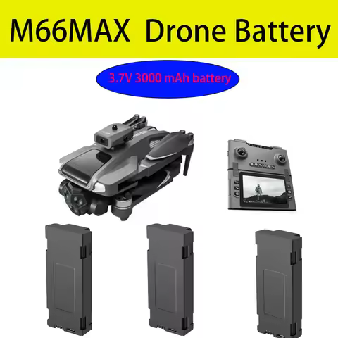 M66max Drone Battery Original Battery 3.7v 3000mAh Battery For M66 Rc Drone Accessories Parts