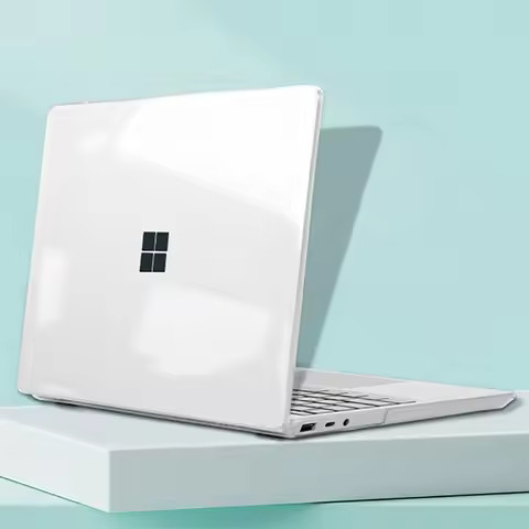 Protective Case for Microsoft Surface Laptop 3/4/5 13.5 Steel Model 1868 1951 2019 2021 2022 Transpa