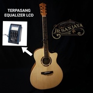 GITAR AKUSTIK/AKUSTIK ELECTRIK ORIGINAL JR.SANJAYA DREAM 01 GAN (FREE PACKING KAYU)