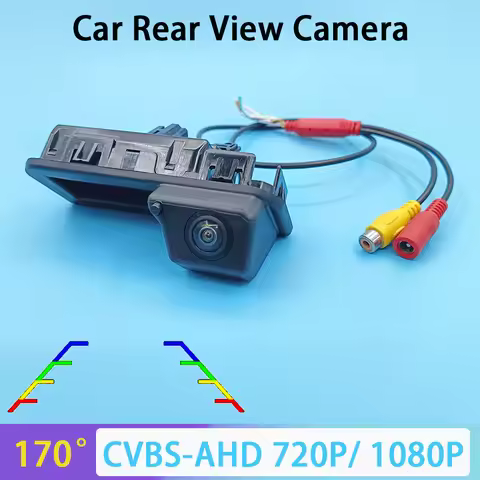 Car Rear View Camera AHD 1080P CVBS For Audi Q2 Q2L Q3 A5 A5L A6 A6L VW Polo Passat EOS Porsche Caye