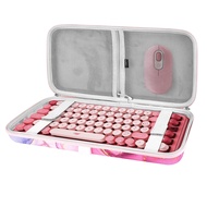 Geekria 75% Keyboard Case, Hard Shell Travel Carrying Bag for 84 Key Portable Keyboard, Compatible w