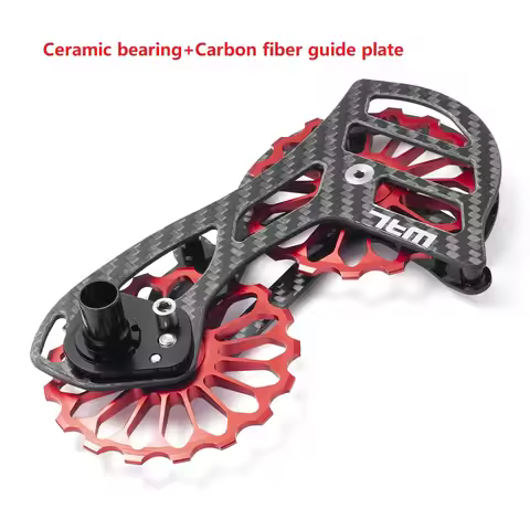 Bicycle carbon fiber ceramic rear derailleur 17T pulley Guide Wheel for R7000 R8000 R7150 R8150 bicy