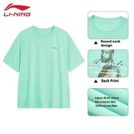 Li-Ning Wade Series Áo thun thoáng khí mùa hè nam thể thao và giải trí