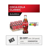 Coca-Cola Classic Glass Bottle - Case (24 x 250ML)