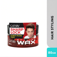 Gatsby Styling Wax Mega Hold 80g (mens hair wax, Wax hair man, hairstyle)