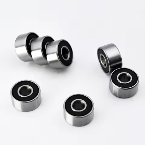 10pcs 693 2RS 3*8*4mm Miniature Bearing Chrome Steel 693RS Rubber Sealed Mini Ball Bearings