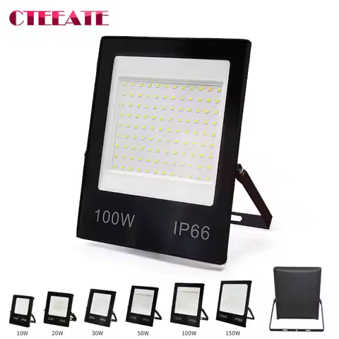 50W 30W 20W 10W 150W LED Flood Light AC 220V 240V Projector Reflector LED Floodlight Spotlight IP66 