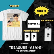 ASAHI TREASURE I T-SHIRTS TREASURE I KAOS KPOP I PHOTOCARD ASAHI TREASURE I BAJU TREASURE I ALBUM TR