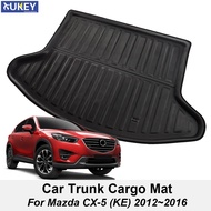 Fit For Mazda Cx-5 Cx5 Boot Mat Rear Trunk Liner Cargo Floor Tray Luggage Carpet Mud Kick Protector Guard 2013 2014 2015