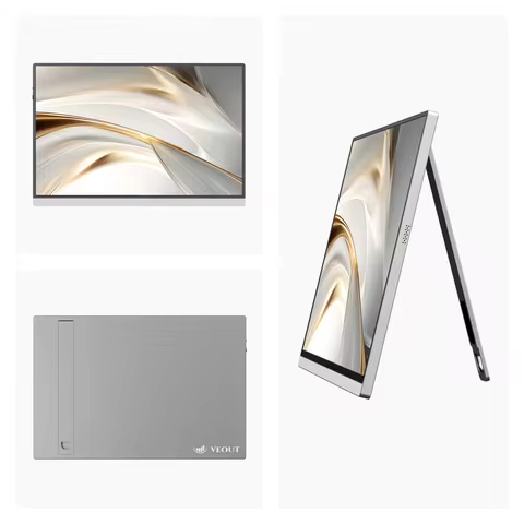 Hot Gifts VEOUT 16 60HZ inch Gaming Portable Monitor for Laptop, 1200P Display LCD FHD External Seco