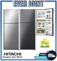 Hitachi R-VX410PMS9 2-Door  Inverter Fridge + Free Vacuum Container