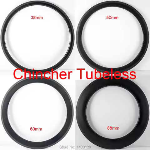 2Pcs New U shape 700C 38 50 60 88mm Road bike 3K UD full carbon fibre bicycle wheels carbon clincher