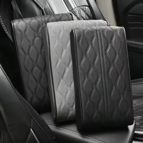 Four season car interior armrest box pad, central armrest box, car armrest box height pad, reinforce