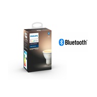 Philips Hue White Ambiance Bluetooth Version Bulb 5.0W GU10 compatible with HomeKit, Amazon Alexa
