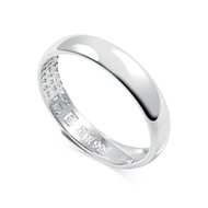 Xinyi Jewelry Plain Heart Sutra Pure Silver Ring Silver Ring 999 Silver Ring Pure Silver Ring