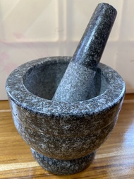 [5.5ทา ไม่มีสาก] mortar only  no pestle ครกอย่างเดียว(ไม่มีสาก) ครกขนาด 5นิ้ว ทรงลึก หน้ากว้าง 5 นิ้ว