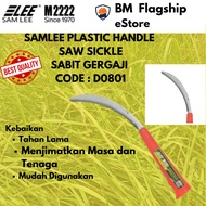 Samlee D0801 Plastic Handle Saw Sickle High Quality Steel Blade Grass Cutting Sickle