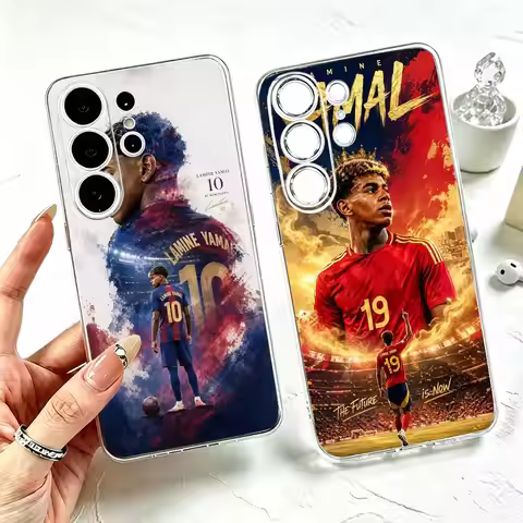 Young football star Lamine Yamal Phone Case For Samsung S25,S24,S21,S22,S23,S30,Ultra,S20,Plus,Fe Tr