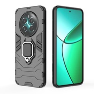 For Realme 11 12X 12 Pro + C67 C53 C51 Note 50 4G 5G Shockproof Armor Case Silicone + PC Ring Stand 