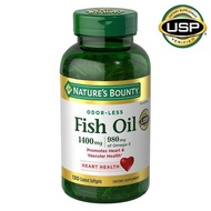 Nature’s bounty Fish Oil 1400 mg 980mg of Omega-3 130 coated softgels