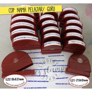 EZ Cop Nama Pelajar/ Cop Nama Cikgu/ Student Name Stamp/ Teacher Name Stamp