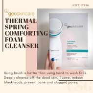 Geoskincare Thermal Spring Comforting Form Cleanser with brush