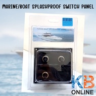 แผงสวิตช์ในเรือ แผงสวิทช์กันน้ำ SF50772-3S2 Toggle Sw Panel 12V FUSE 15A*2 (+2 USB 3.1A)
