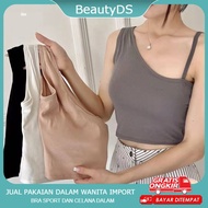 BB28 Women's Tank Top Bra has a soft, cool material