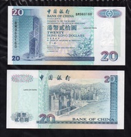 BL4455 Per 1 Pcs Uang Kuno Asing Hongkong 20 Dollar AUNC
