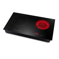 GERMANPOOL 德國寶 GIH-DD38B-5600W 嵌入式雙頭電磁電陶爐(預計7個工作天內發貨)