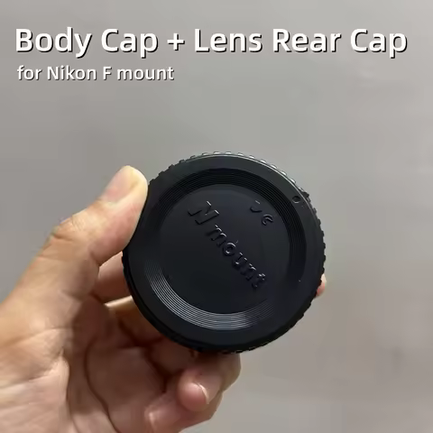 F‑mount Body Cap Rear Lens Cap Kit Camera Protective Cover For Nikon DSLR D6 D5 D4S D4 D3 Df FX Full