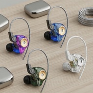 QKZ AK6-Ultra ,3.5mm ,HiFi ,、 PC 、 QKZ AK6-Ultra Earbud Dalam Telinga Dengan Mikrofon, Berwayar 3.5m