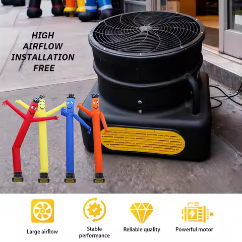 950W Electric Sky Dancer Inflatable Tube Blower Wacky Waving Air Dancer Advertising Fan for Business