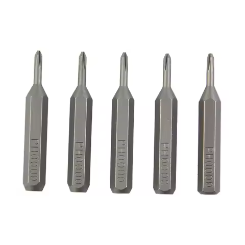 H4×28mm Cross Screwdriver Bits PH0000 PH000 PH00 PH0 PH1 PH2 4mm Hex Shank DIY Hand Tool Phillips Sc